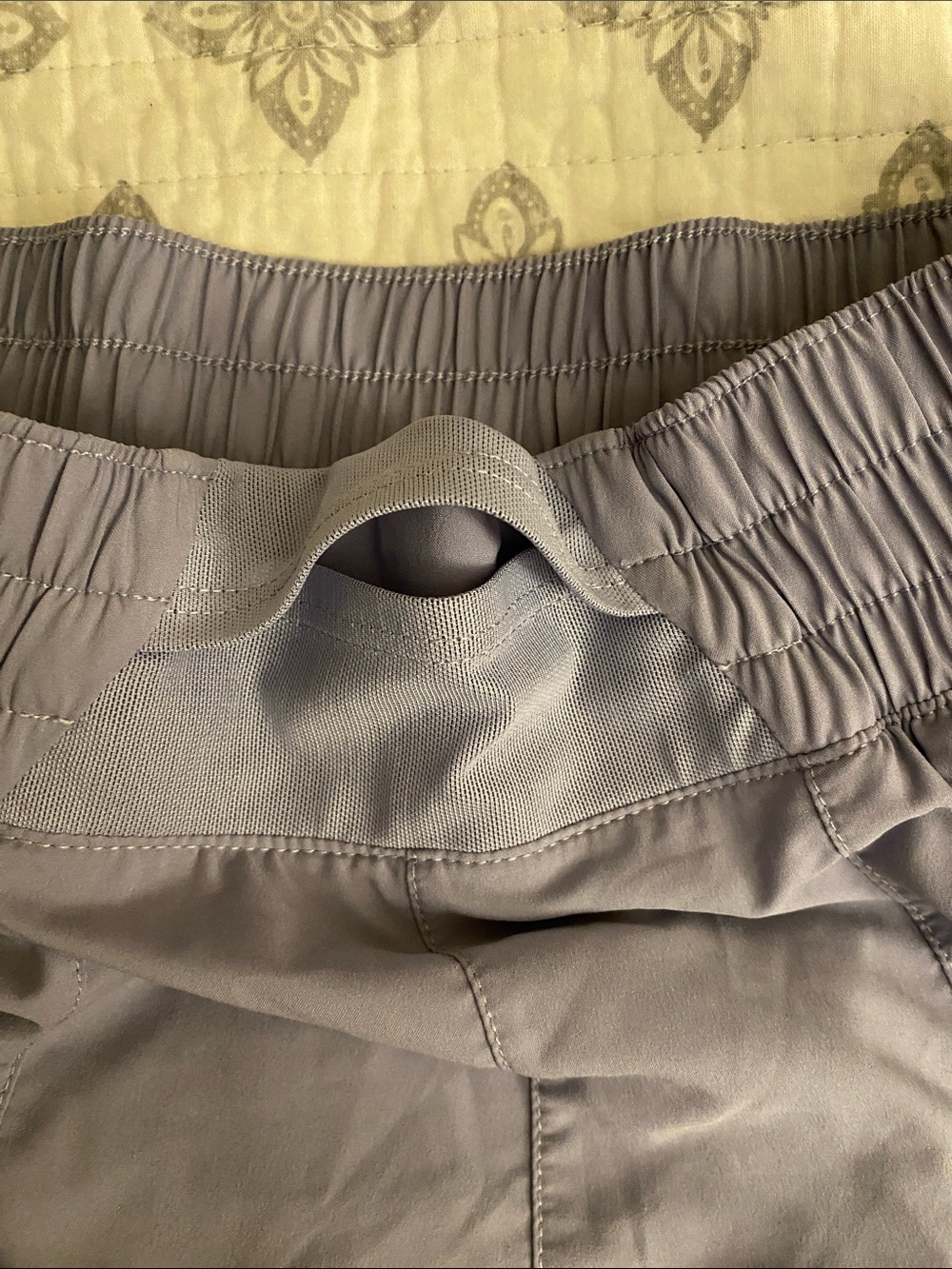 Nike Women’s Light Purple Athletic Shorts - Picture 5 of 8